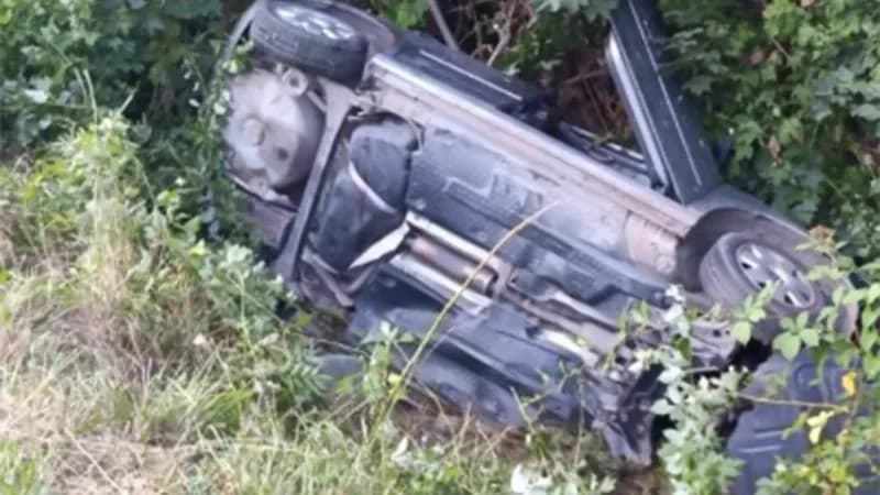 Automobil završio u kanalu, reagovali i banjalučki vatrogasci