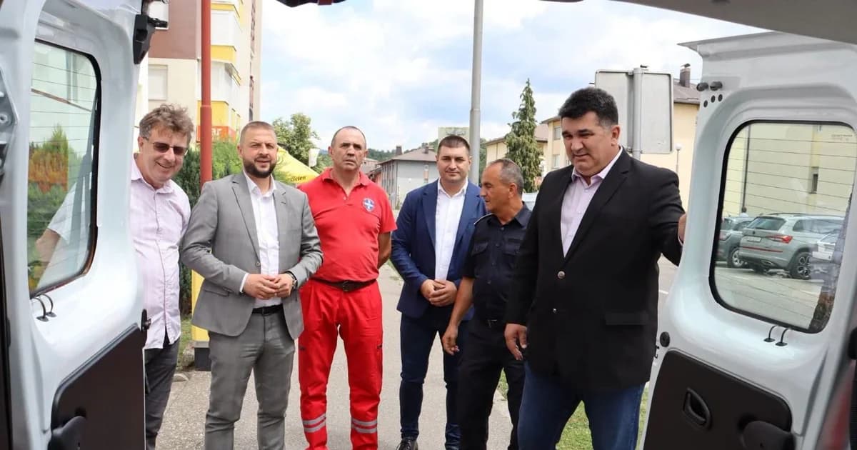 nabavljeno novo vozilo za potrebe doma zdravlja