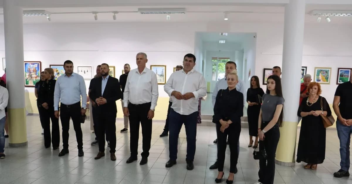 otvorena izložba slika sa 19. likovnog sabora